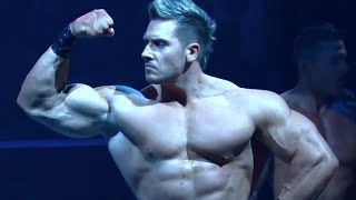 Bodybuilder turned wrestler Rob Terry  Robbie T Posedown on TNA [upl. by Magda896]