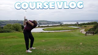 MY FIRST COURSE VLOG OF 2024  Cobh Golf Club [upl. by Eicirtap]