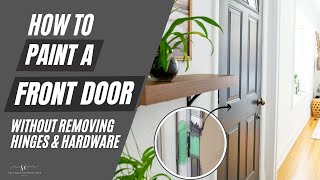 How To Paint A Front Door [upl. by Bradwell]