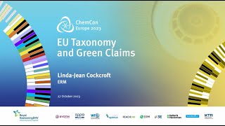 EU taxonomy and green claims [upl. by Abocaj]