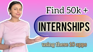 How to find 50k INTERNSHIP in India  10 Platform [upl. by Reed]