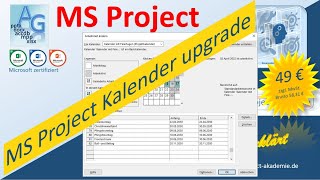 Hol dir diesen MS ProjectKalender Warum  Wegen der Feiertage  MS Project 12327 vx101 [upl. by Amoritta923]