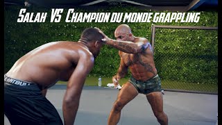 Salahdine Parnasse épisode 8  Salah VS Champion du monde de grappling [upl. by Atteuqaj525]