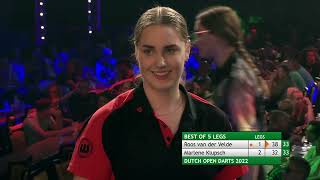 Dutch Open Darts 2022  Girls Final [upl. by Clynes407]