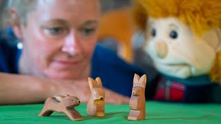 Stups der kleine Osterhase  Kinderlieder zum Mitsingen  Sing mit Anja [upl. by Deelaw]