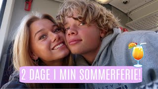 2 DAGE I MIN SOMMERFERIE  Tisvilde med Filippa og sommerhus med Alexander [upl. by Airret]