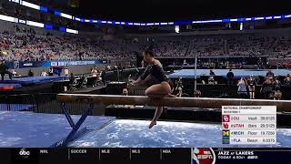 Ellie Lazzari Beam Florida  NCAA Finals 2021 99125 [upl. by Reinert]