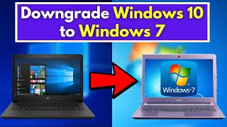 How to Downgrade From Windows 10 to Windows 7 or Windows 81 in 2024 [upl. by Berlauda]