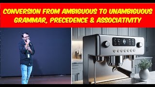 Module3Lec3 Conversion from Ambiguous to Unambiguous Grammar  Precedence amp Associativity  TOC [upl. by Aekim]