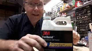 Drum rewrapping contact adhesive choices pt 2 [upl. by Whetstone]