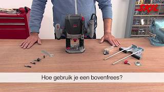 Hoe gebruik je een bovenfrees [upl. by Pontone697]