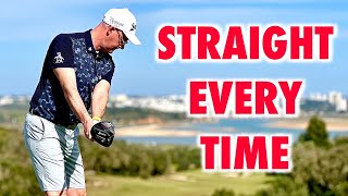 One Simple Tip For Hitting The Driver Straight Every Time  Golf Swing Drills [upl. by Jeggar327]