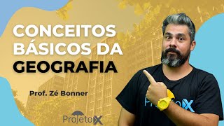 Conceitos Básicos da GEOGRAFIA  Prof ZÉ BONNER  Ao Vivo [upl. by Aileahcim]