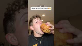 Eating 5 Levels of Burgers [upl. by Head]