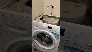 Ariston washing machine is not open the door let see on how to open 👇 [upl. by Limann59]