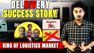 Delhivery Success Story  Delhivery ready to launch IPO  India’s 1800 Crore Logistics Market [upl. by Fagen]