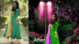 How to change the background color Adobe Photoshop Bangla 02 [upl. by Ennis]