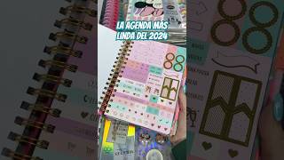 La agenda más linda del 2024 está llena de stickers y de florcitas libretas libreria agendas [upl. by Gurl]