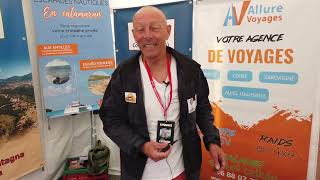 Salon du ToutTerrain de Valloire 2024  visite du stand Allure Voyages [upl. by Eanyl781]