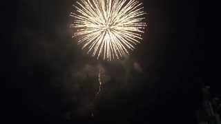 4TH OF JULY FIREWORKS DISPLAY AT UNIONTOWN MALL ON W MAIN ST IN UNIONTOWN PENNSYLVANIA [upl. by Gerek]