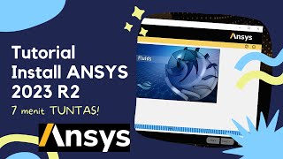 Tutorial Install software ANSYS STUDENT versi 2023 R2 ansystutorial ansys [upl. by Jueta]