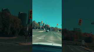 Lakeshore Blvd Toronto driving travel toronto summer beautifulday canada torontodowntown [upl. by Reinert]