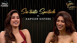 Sistastic Spectacle ft Kapoor Sisters  Hotstar Specials Koffee With Karan  S8 Ep 11 [upl. by Adamina]