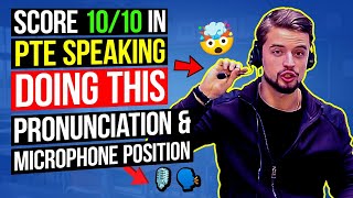 PTE Speaking Test Tips and Tricks  How to Improve Pronunciation amp Microphone Position [upl. by Solita967]