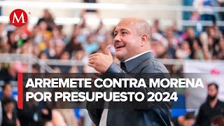 Enrique Alfaro señala castigo a Jalisco en el presupuesto que aprobó la Cámara de Diputados [upl. by Alyel995]