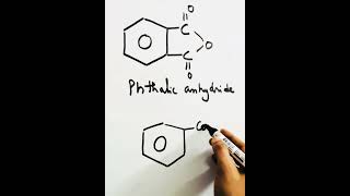 structures of Phthalic anhydride and Phthalic acidchemistry [upl. by Josephson]