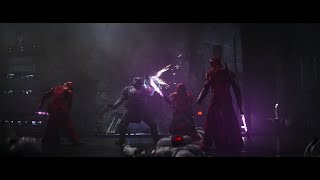 Paz Vizsla vs Imperial Praetorian Guards  The Mandalorian Season Three 2023 [upl. by Hembree]