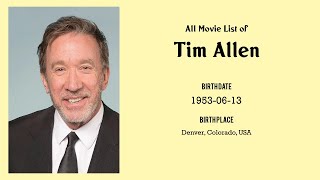 Tim Allen Movies list Tim Allen Filmography of Tim Allen [upl. by Bamford]