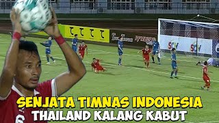 Momen Lemparan Kedalam Robi Darwis Berbuah Gol Bikin Thailand Kalang Kabut [upl. by Robillard]