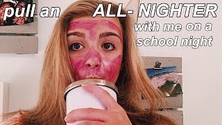 i pulled an all nighter on a school night [upl. by Elmajian]