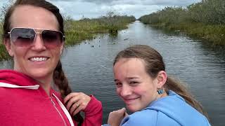 Everglades Airboat Tour  Dec 24 23’  Everglades FL [upl. by Hpejsoj]