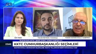 Odak  Ezo Özer  KKTC cumhurbaşkanlığı seçim sonuçları 19 Ekim 2020 [upl. by Aisekal]