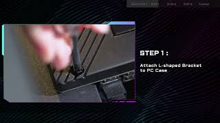 How to Install Anti sag Bracket for AORUS GIGABYTE RTX 40 Series Graphics Card｜AORUS 101 [upl. by Artie183]