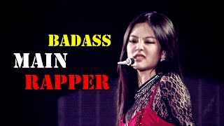 Jennie blackpink raps snatch wig during concert 제니 [upl. by Germayne]