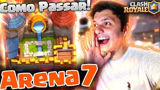 Os melhores decks para a Arena 7 Arena Real Rumo a Arena Lendária no Clash Royale 2022 [upl. by Leinto]