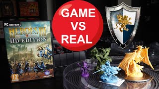 Heroes 3 1999 Vs Heroes 3 The Board Game 2024 Comparison All Factions Miniature Showcase [upl. by Alita]