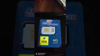 BSNL 5G SIM Purchased  Ketan Vishwakarma  vlog [upl. by Erialb]