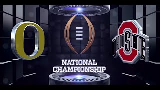 2015 National Championship Ohio State vs Oregon  Paul Keels Radio Highlights [upl. by Anjanette102]