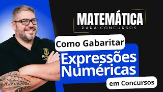 Matemática para Concursos  Aula ⁠Expressões Numéricas [upl. by Lash]