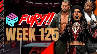 🔴LIVE WEEK 125  RPW FURY  WWE2K24 Universe Mode [upl. by Levey608]