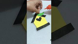 Amazing paper birds house craft ideascraft bird house diy vairalshot kidcraft youtube trend [upl. by Ellak715]