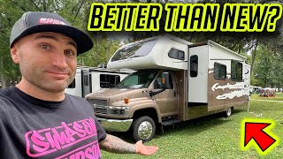 Super C RV Motorhome Rebuild  Episode 10 [upl. by Atinad]