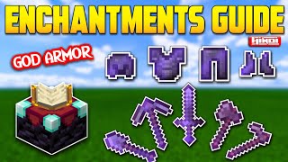 Best Enchantments For All Armor and ToolsItems in Minecraft Hindi [upl. by Brenden653]