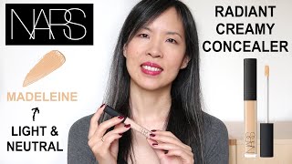 Complete Guide To All Their 30 Shades  NARS Radiant Creamy Concealer Madeleine vs Custard [upl. by Oirottiv]