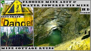 Mine Walk Gunnislake Wheal Benny amp Deerpark Water Powered Tin Mine EP3 [upl. by Terchie]