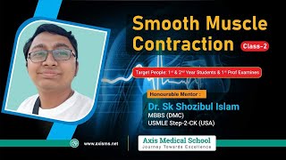 Smooth Muscle Contraction  Muscle Physiology বাংলা [upl. by Tezzil]